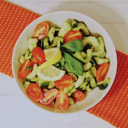 Tomato & Cucumber Salad
